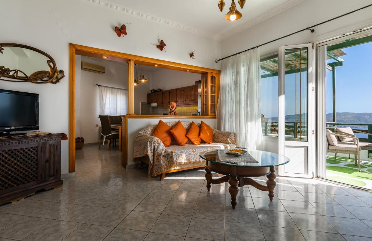 Melisses Sea View House Villa Plaka  Exterior foto