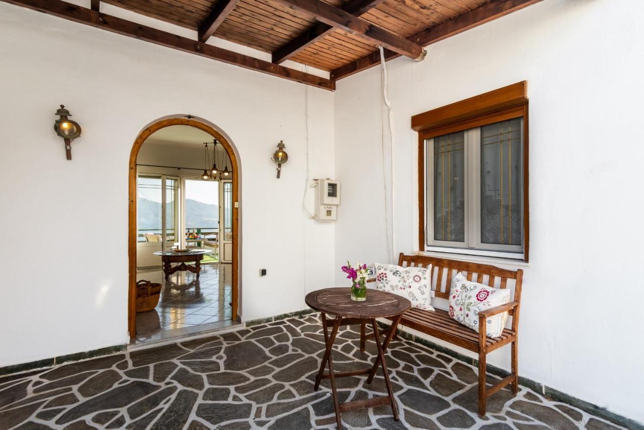 Melisses Sea View House Villa Plaka  Exterior foto