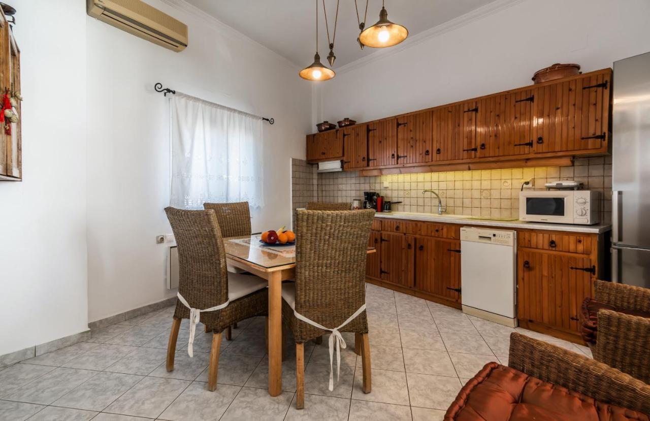 Melisses Sea View House Villa Plaka  Exterior foto