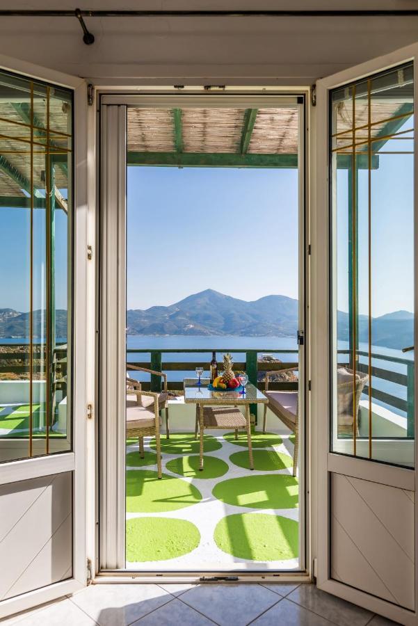 Melisses Sea View House Villa Plaka  Exterior foto