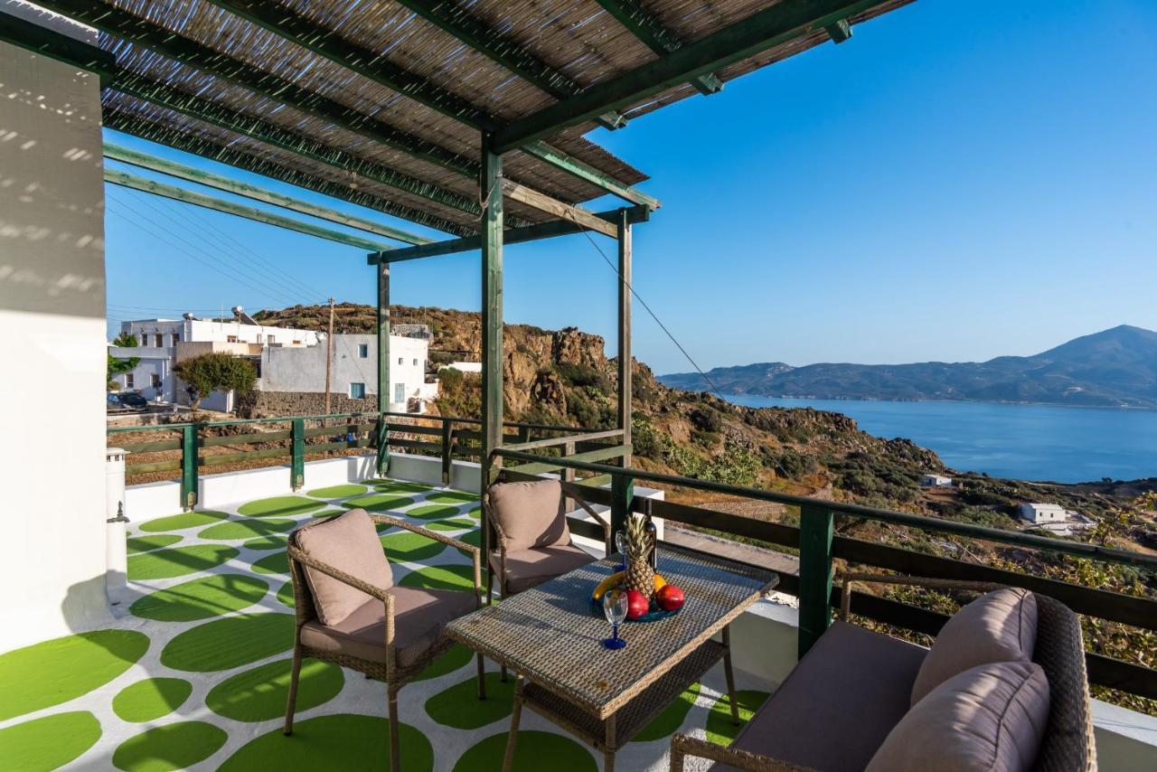 Melisses Sea View House Villa Plaka  Exterior foto