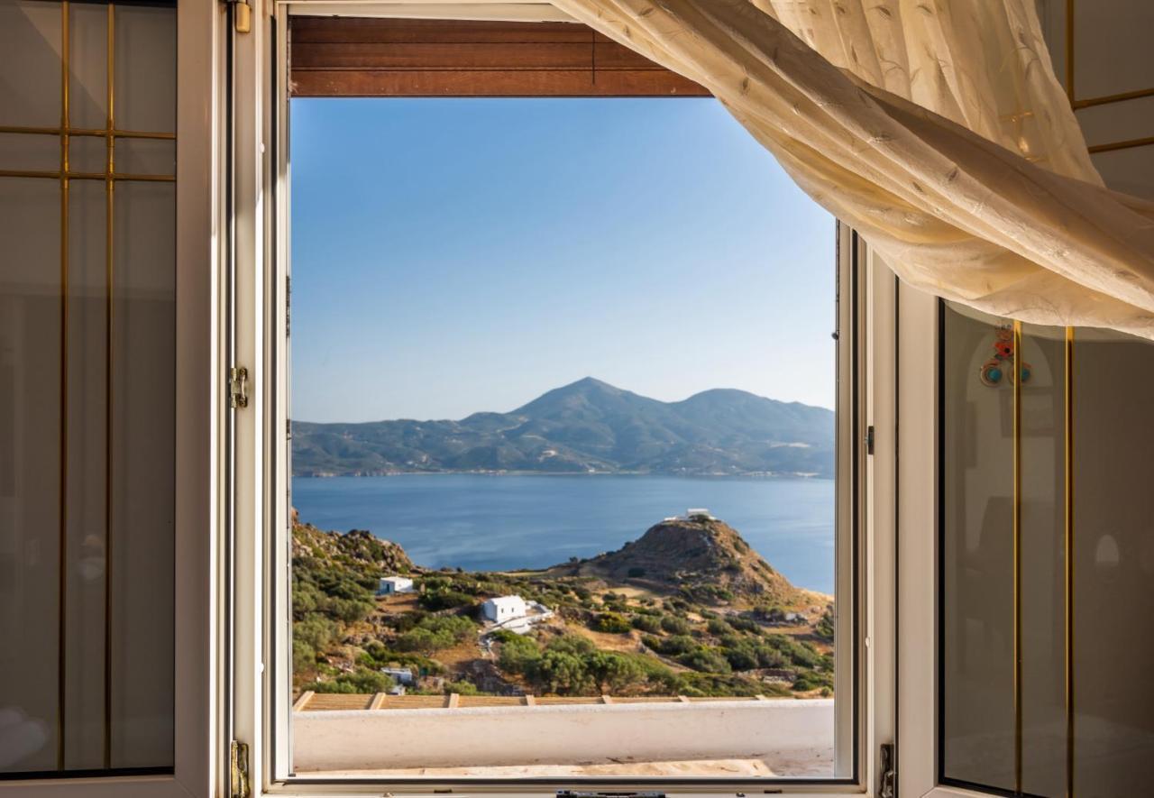 Melisses Sea View House Villa Plaka  Exterior foto