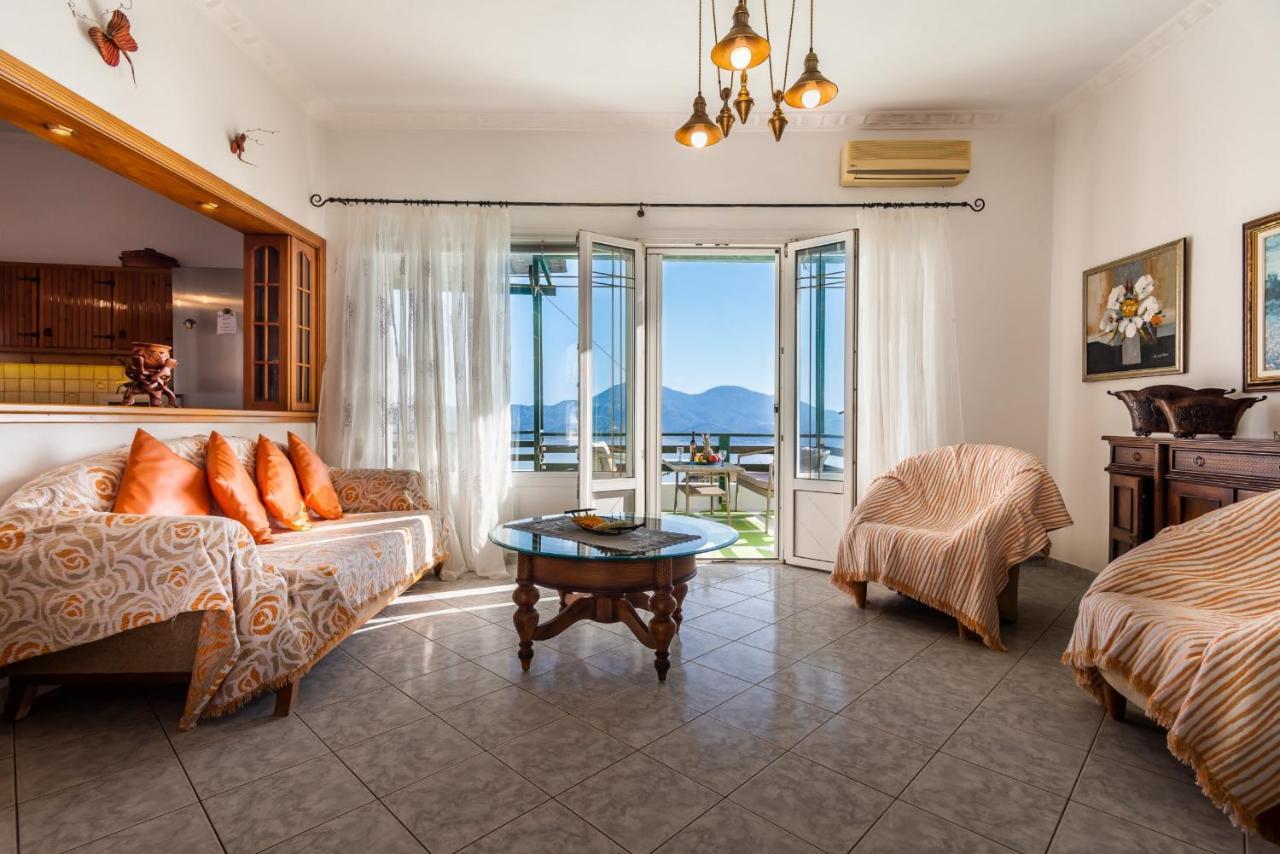 Melisses Sea View House Villa Plaka  Exterior foto