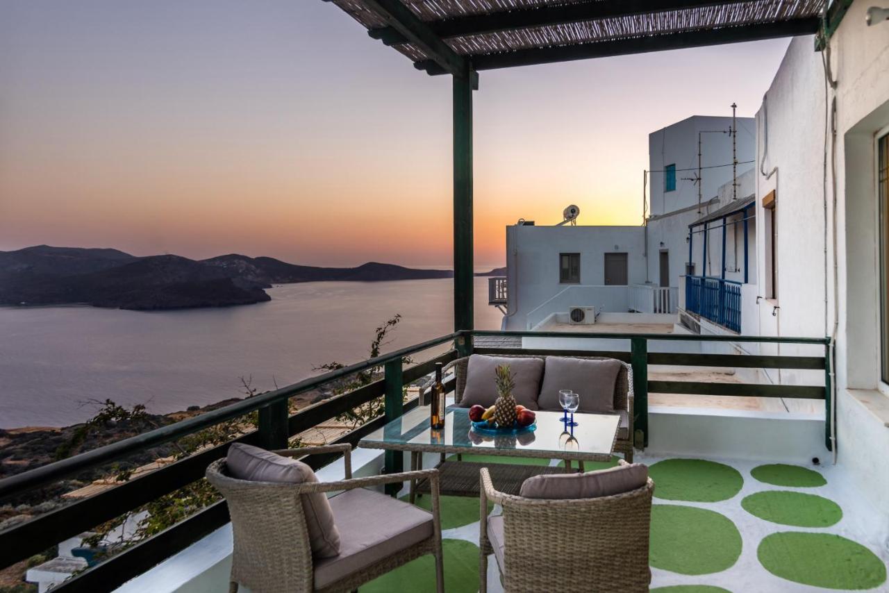 Melisses Sea View House Villa Plaka  Exterior foto