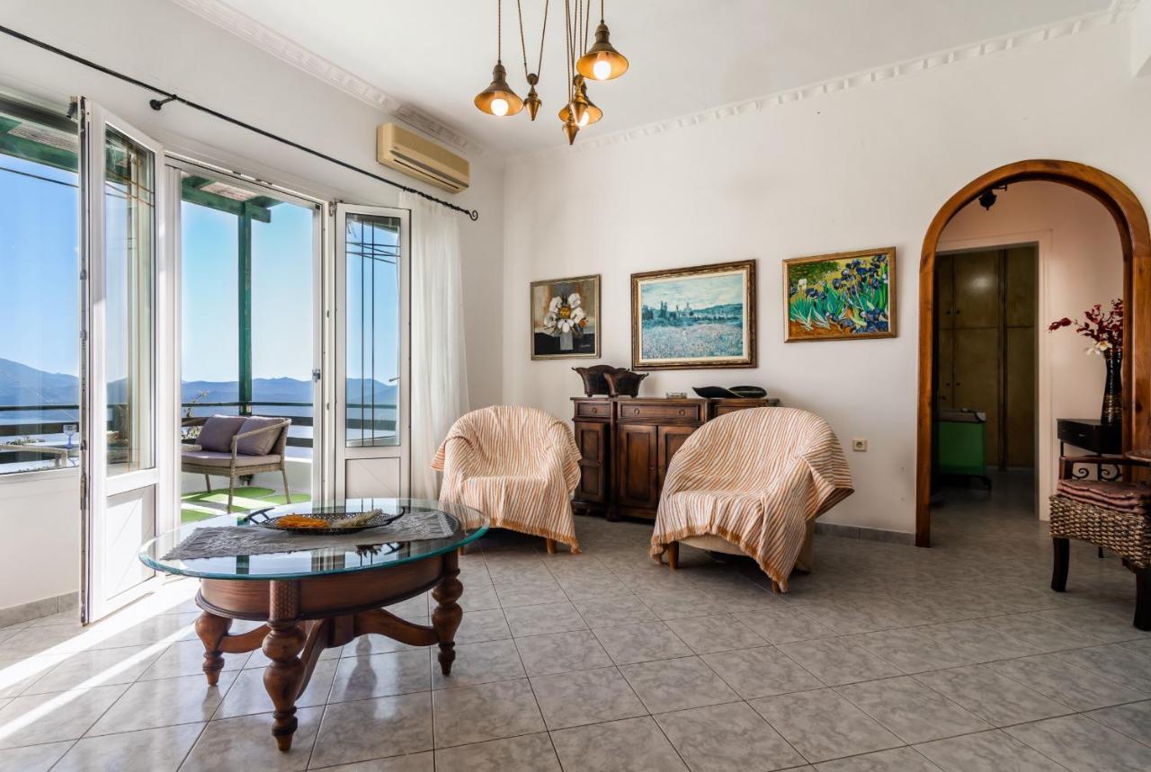 Melisses Sea View House Villa Plaka  Exterior foto